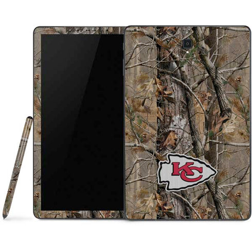 NFL Kansas City Chiefs Realtree AP Camo Samsung Galaxy Tab Skin