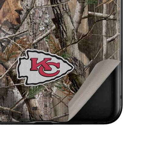 NFL Kansas City Chiefs Realtree AP Camo Galaxy Z Flip Skin