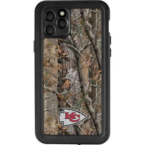 NFL Kansas City Chiefs Realtree AP Camo iPhone 11 Pro Waterproof Case