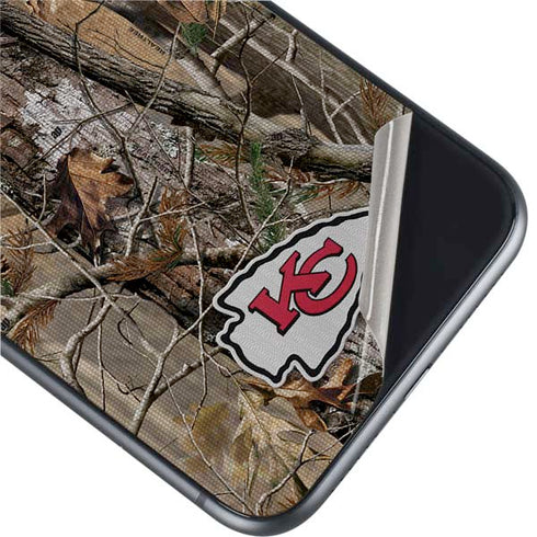 NFL Kansas City Chiefs Realtree AP Camo iPhone 11 Skin