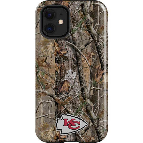 NFL Kansas City Chiefs Realtree AP Camo iPhone 12 Mini Impact Case