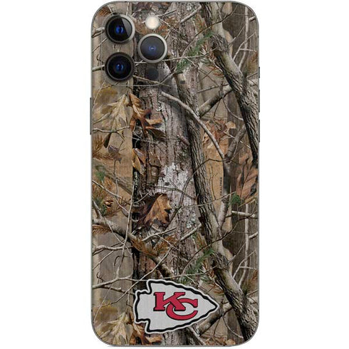 NFL Kansas City Chiefs Realtree AP Camo iPhone 12 Pro Max Skin