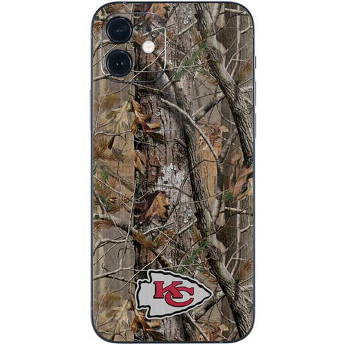 NFL Kansas City Chiefs Realtree AP Camo iPhone 12 Skin