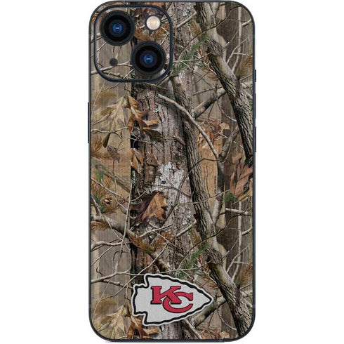 NFL Kansas City Chiefs Realtree AP Camo iPhone 13 Mini Skin