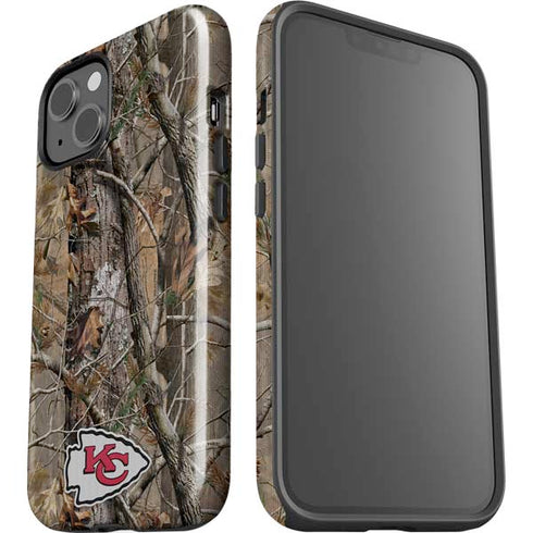 NFL Kansas City Chiefs Realtree AP Camo iPhone 15 Impact Case