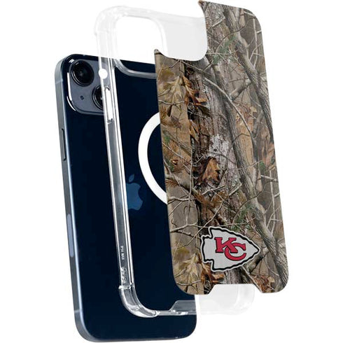 NFL Kansas City Chiefs Realtree AP Camo iPhone 15 Plus MagSafe Case