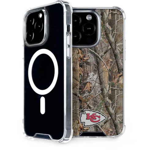 NFL Kansas City Chiefs Realtree AP Camo iPhone 14 Pro MagSafe Case