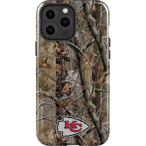 NFL Kansas City Chiefs Realtree AP Camo iPhone 15 Pro Max Impact Case