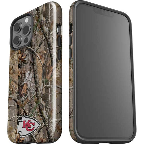 NFL Kansas City Chiefs Realtree AP Camo iPhone 15 Pro Max Impact Case