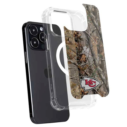 NFL Kansas City Chiefs Realtree AP Camo iPhone 15 Pro Max MagSafe Case