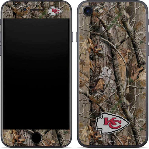 NFL Kansas City Chiefs Realtree AP Camo iPhone 7 Skin