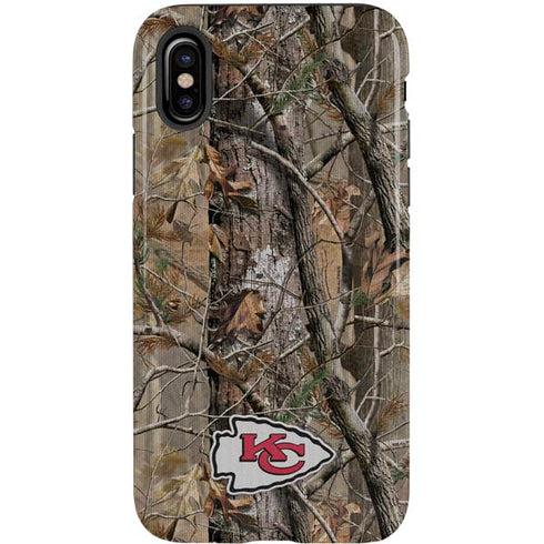 NFL Kansas City Chiefs Realtree AP Camo iPhone X Pro Case