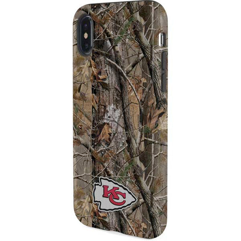 NFL Kansas City Chiefs Realtree AP Camo iPhone X Pro Case