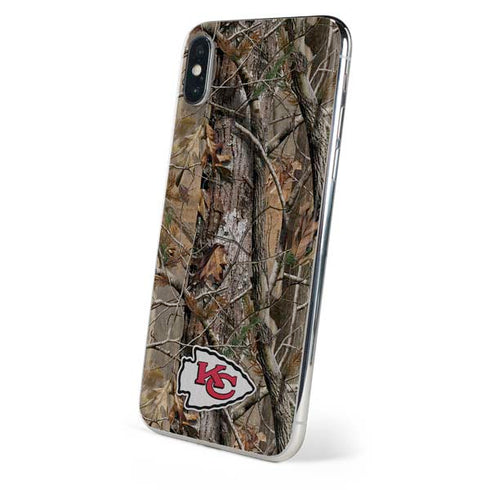 NFL Kansas City Chiefs Realtree AP Camo iPhone XS Max Skin