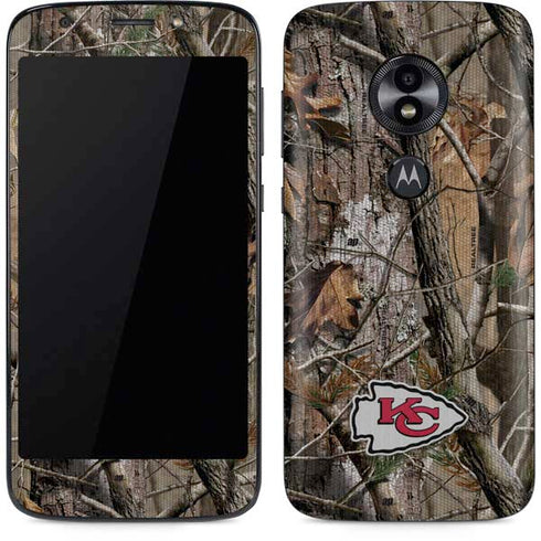 NFL Kansas City Chiefs Realtree AP Camo Moto E5 Play Skin