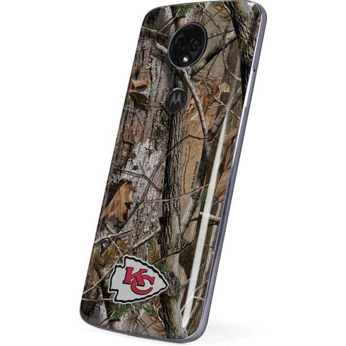 NFL Kansas City Chiefs Realtree AP Camo Moto E5 Plus Skin