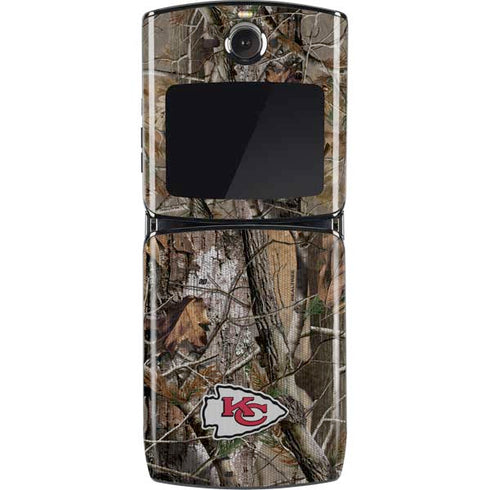 NFL Kansas City Chiefs Realtree AP Camo Motorola RAZR Skin