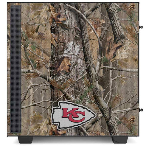 NFL Kansas City Chiefs Realtree AP Camo NZXT H510 Compact ATX Mid-Tower Case Skin