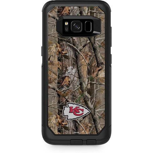 NFL Kansas City Chiefs Realtree AP Camo Otterbox Commuter Galaxy Skin