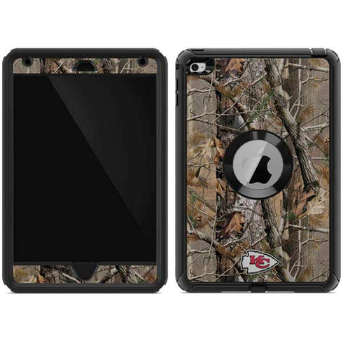 NFL Kansas City Chiefs Realtree AP Camo Otterbox Defender iPad Skin