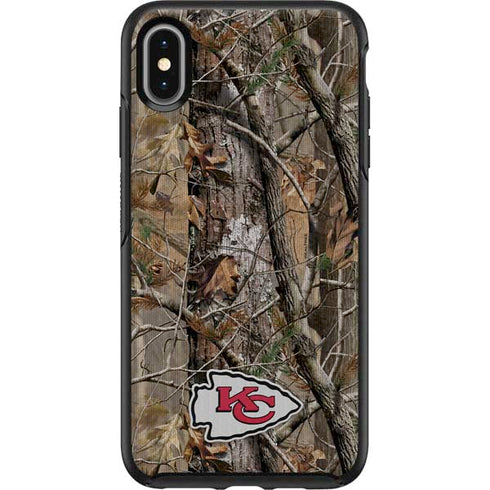 NFL Kansas City Chiefs Realtree AP Camo Otterbox Symmetry iPhone Skin