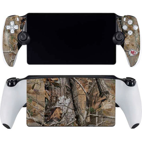 NFL Kansas City Chiefs Realtree AP Camo PlayStation Portal Remote Player Skin