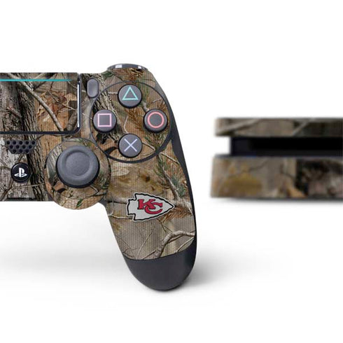 NFL Kansas City Chiefs Realtree AP Camo PS4 Slim Bundle Skin