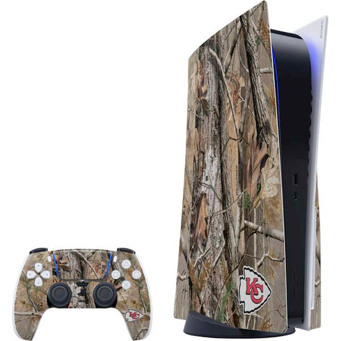 NFL Kansas City Chiefs Realtree AP Camo PS5 Bundle Skin