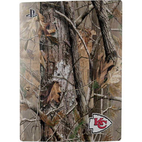 NFL Kansas City Chiefs Realtree AP Camo PS5 Console Skin