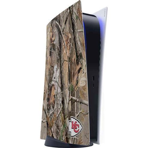 NFL Kansas City Chiefs Realtree AP Camo PS5 Digital Edition Console Skin