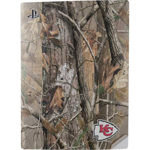 NFL Kansas City Chiefs Realtree AP Camo PS5 Digital Edition Console Skin