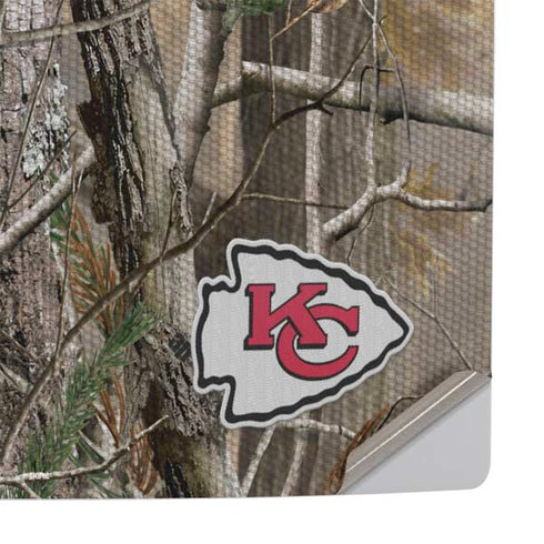 NFL Kansas City Chiefs Realtree AP Camo PS5 Slim Disk Console Skin