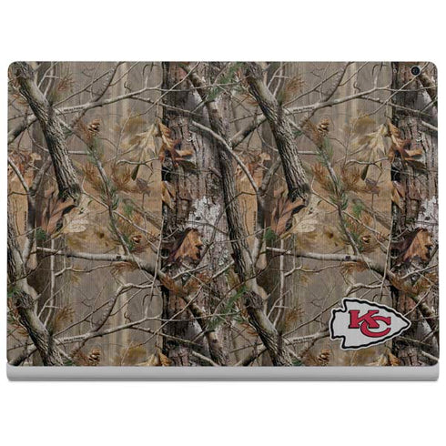 NFL Kansas City Chiefs Realtree AP Camo Surface Book 2 13.5in Skin