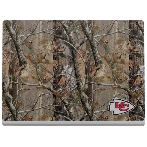 NFL Kansas City Chiefs Realtree AP Camo Surface Book 2 15in Skin