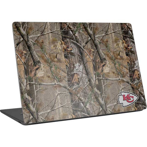 NFL Kansas City Chiefs Realtree AP Camo Surface Laptop 4 15in Skin