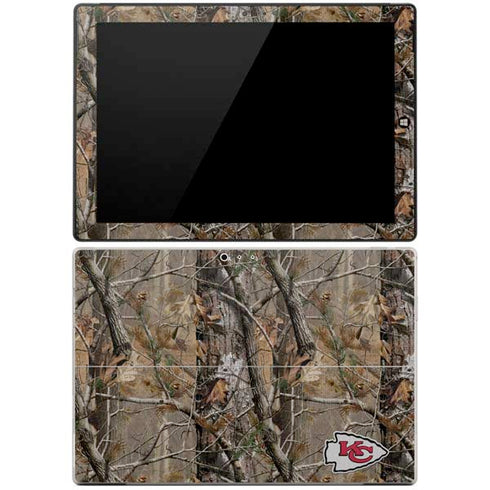 NFL Kansas City Chiefs Realtree AP Camo Surface Pro 3 Skin