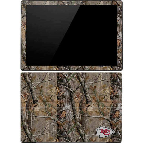 NFL Kansas City Chiefs Realtree AP Camo Surface Pro 4 Skin