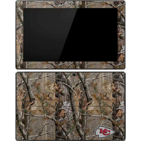 NFL Kansas City Chiefs Realtree AP Camo Surface Pro Tablet Skin
