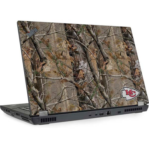 NFL Kansas City Chiefs Realtree AP Camo Lenovo ThinkPad Skin