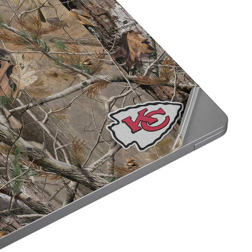 NFL Kansas City Chiefs Realtree AP Camo Universal Laptop 15in (12.2 x 8.8in) Skin