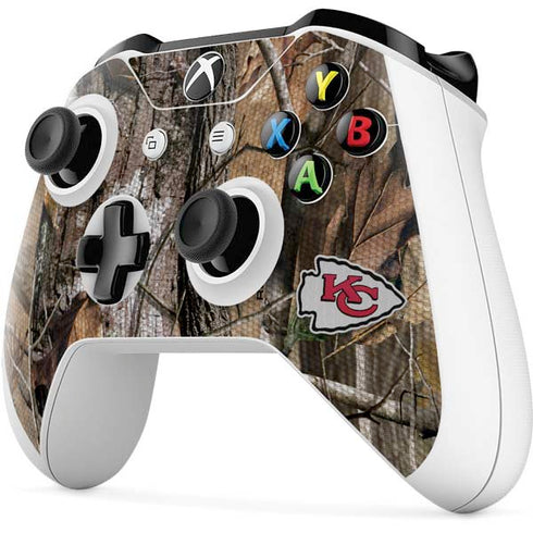 NFL Kansas City Chiefs Realtree AP Camo Xbox One S Controller Skin