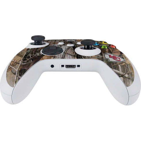 NFL Kansas City Chiefs Realtree AP Camo Xbox Series S Controller Skin