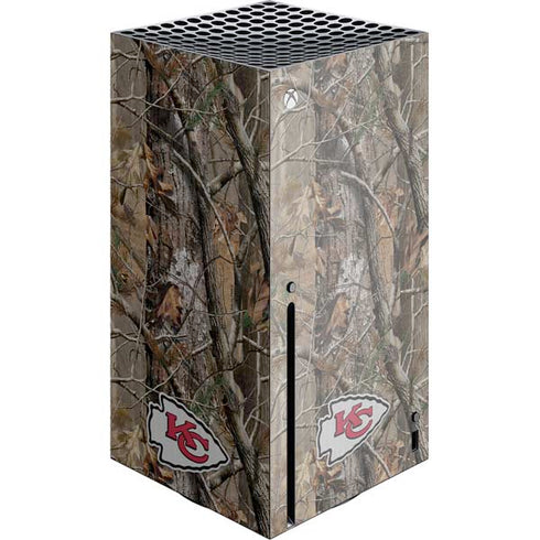 NFL Kansas City Chiefs Realtree AP Camo Xbox Series X Console Skin
