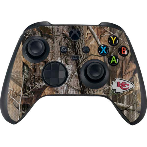 NFL Kansas City Chiefs Realtree AP Camo Xbox Series X Controller Skin