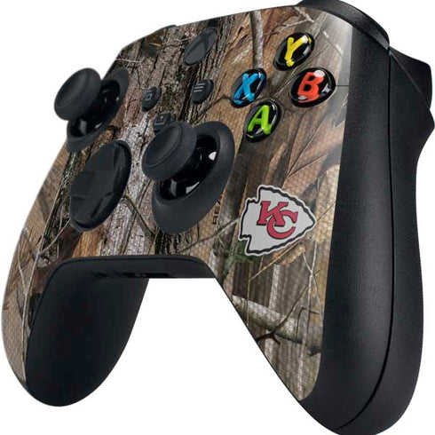 NFL Kansas City Chiefs Realtree AP Camo Xbox Series X Controller Skin