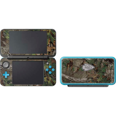 NFL Kansas City Chiefs Realtree Xtra Green Camo Nintendo 2DS XL (2017) Skin