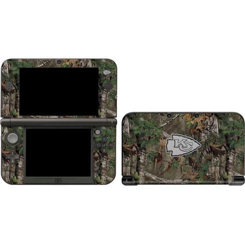 NFL Kansas City Chiefs Realtree Xtra Green Camo 3DS XL 2015 Skin