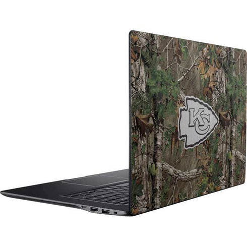 NFL Kansas City Chiefs Realtree Xtra Green Camo Ativ Book 9 (15.6in 2014) Skin
