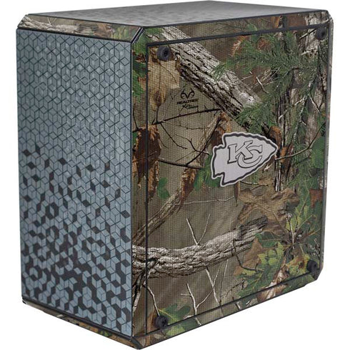 NFL Kansas City Chiefs Realtree Xtra Green Camo Cooler Master MasterBox Q300L Mini Tower Skin
