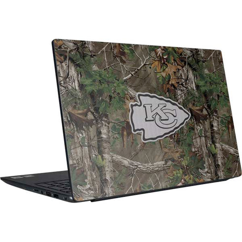 NFL Kansas City Chiefs Realtree Xtra Green Camo Dell Vostro Skin